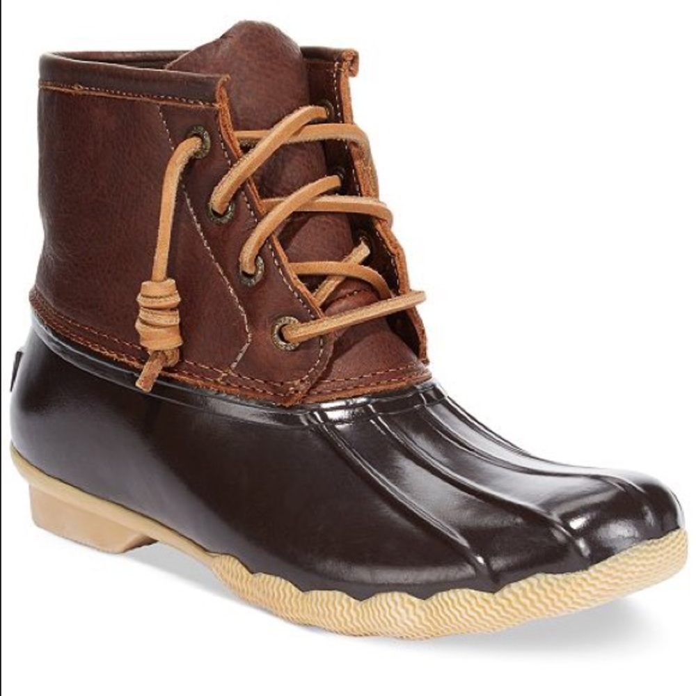 Sperry duck boots!